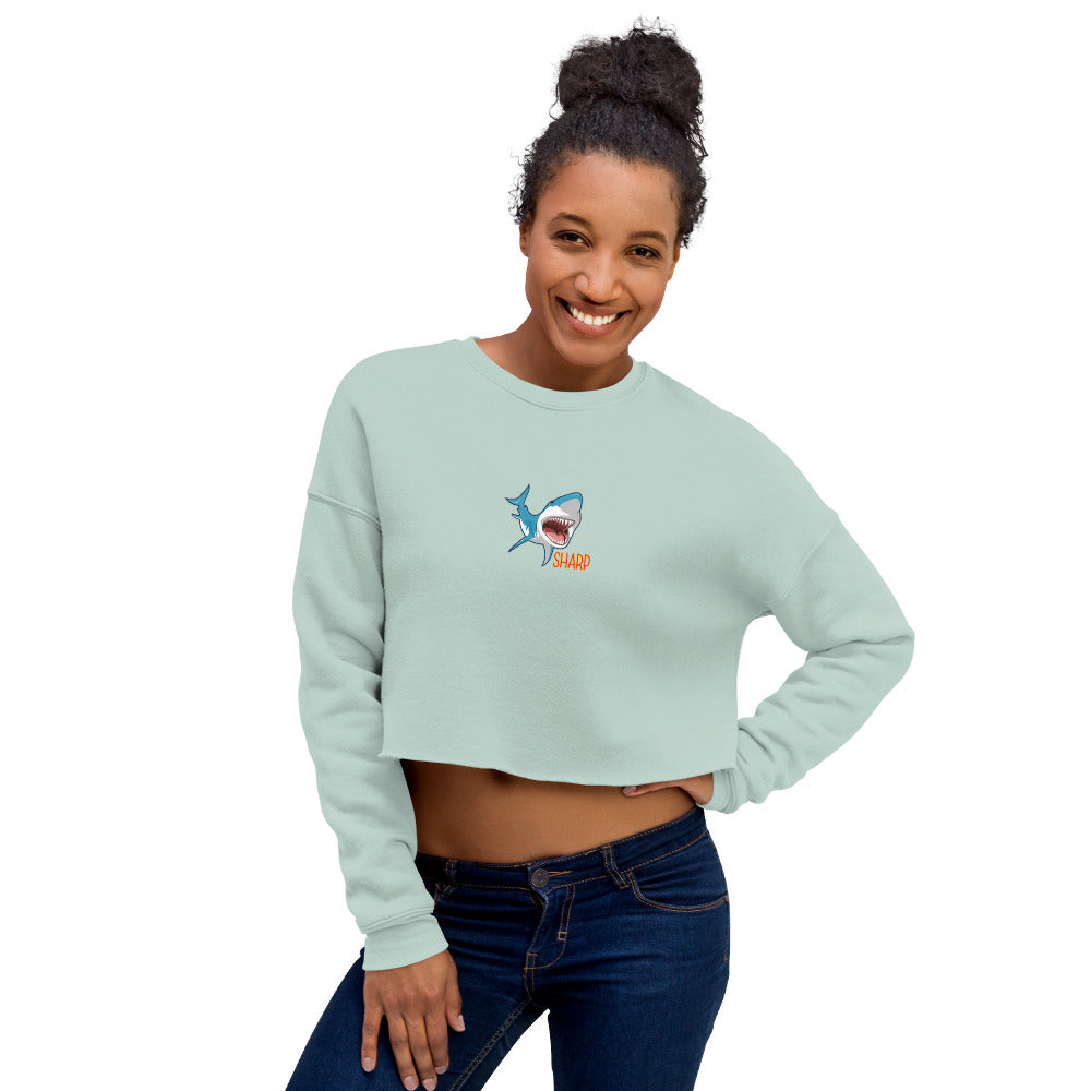 Sharp Crop Sweatshirt