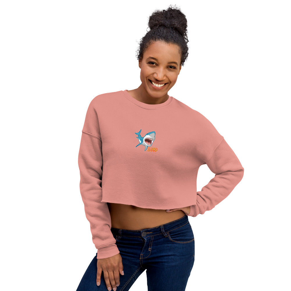 Sharp Crop Sweatshirt