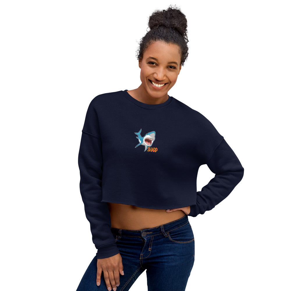 Sharp Crop Sweatshirt